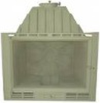 Cast iron fireplace