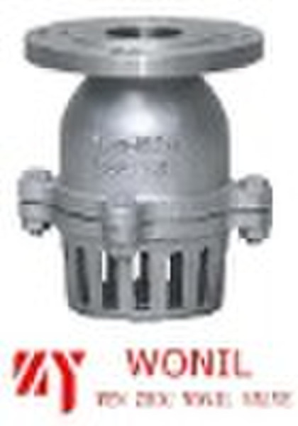 Foot valve(JIS 10K foot valve,stainless steel foot