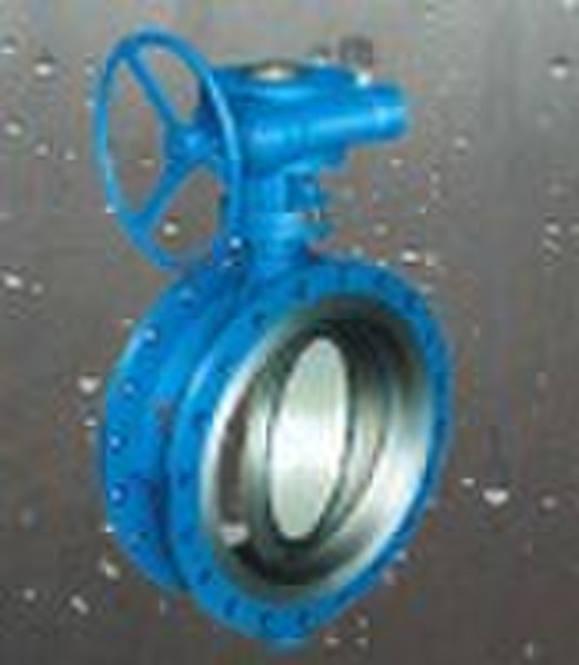 Metal seated butterfly valve