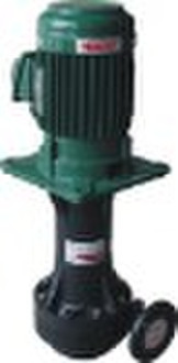 Vertical acid pump idling