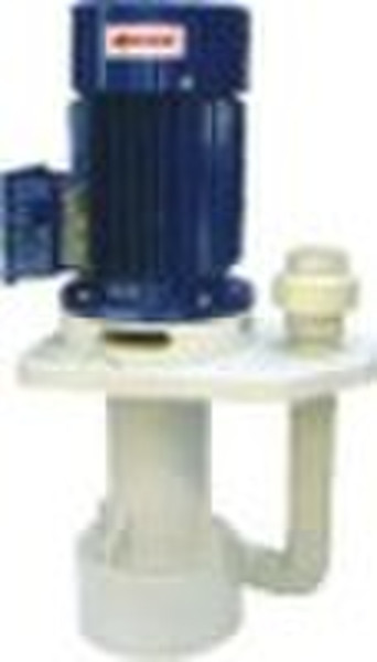 Vertical acid pump idling