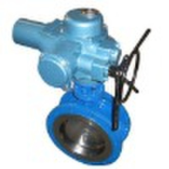 Electric Actuator Flanged Butterfly Valve