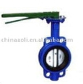 Wafer type butterfly valve