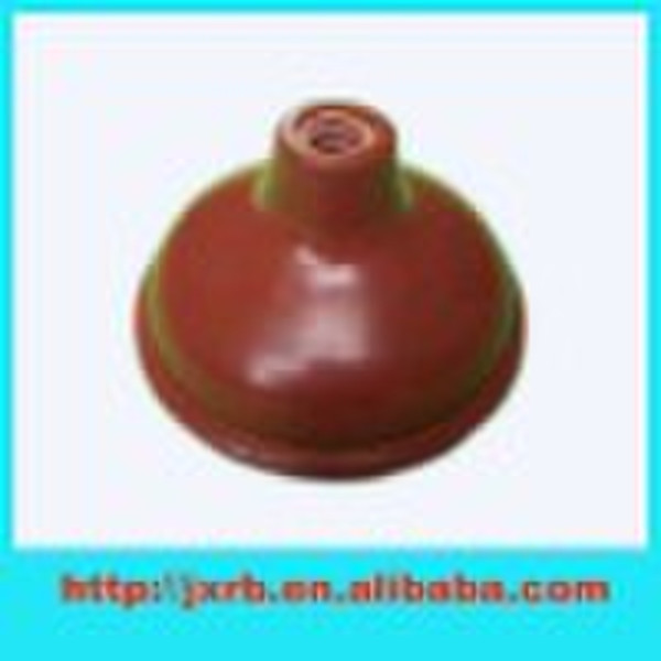 rubber plunger with 18"wood handle