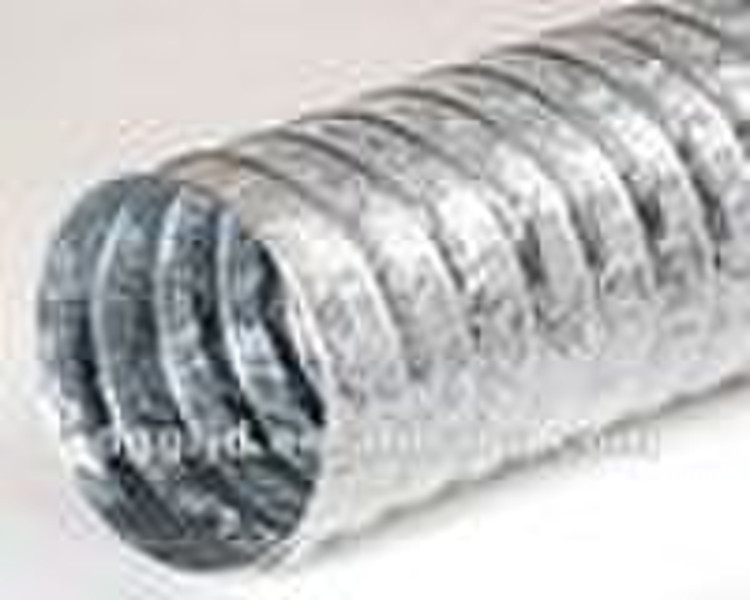 Flexible aluminum foil hose