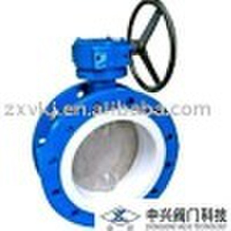 FEP-Lined Butterfly Valve