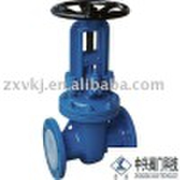 Polyfluortetraethylene Lined Gate Valve