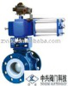 Pneumatic Lined Ball Valve