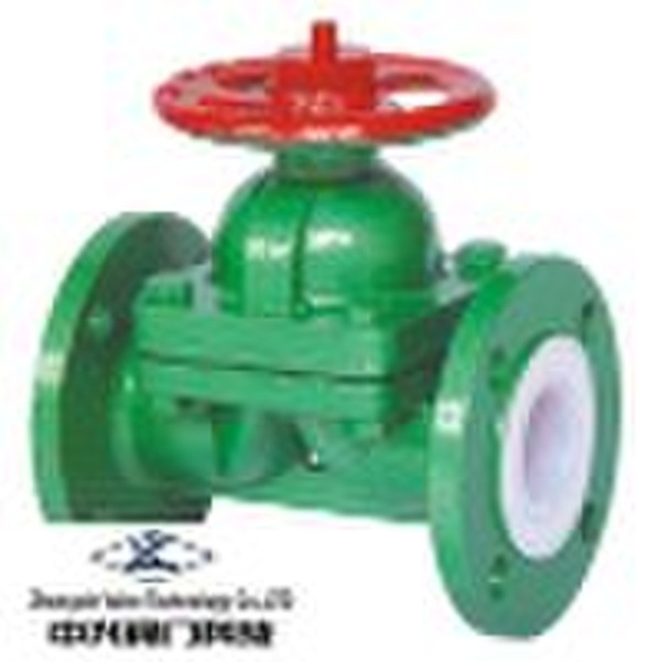 Lined valve,diaphragm valve ,lined diaphragm valve