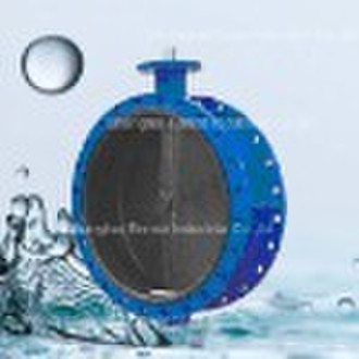 double flange butterfly valve