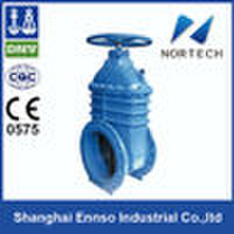 Resilient seat gate valve