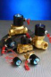 2W series solenoid air water oil steam valve  Bras