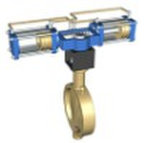 Pneumatic Oxygen Fast cut off butterfly valve