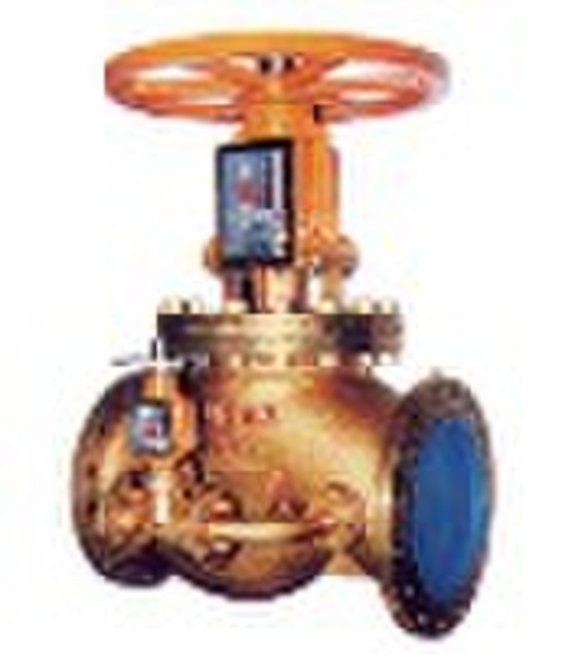 oxygen brass cut-off valve