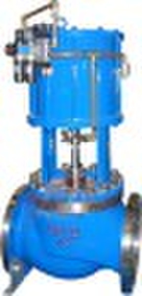 pneumatic piston cut off valve