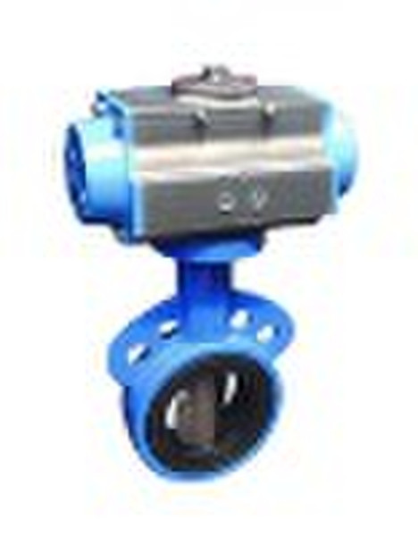 pneumatic butterfly valve