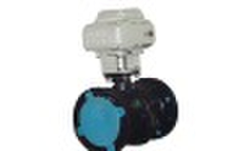 Electronic 2-PC ball valve