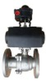 Pneumatic 2-PC ball valve