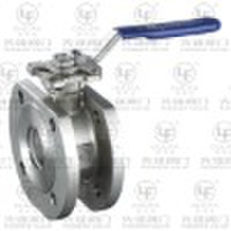 Direct mount super-short ball valve