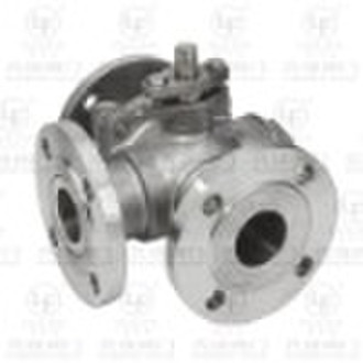 Floating Type Tee Flange Ball Valve