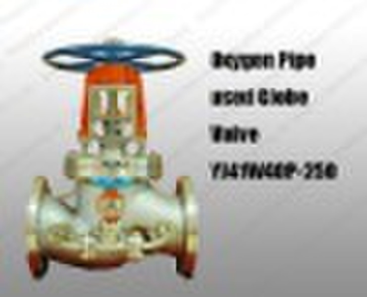 Oxygen Pipe Used globe valve( ANSI B16.34)