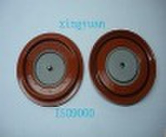 Diaphragm plate for rubber