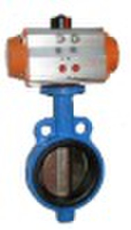 pneumatic butterfly valve