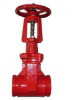 Groove Rising Stem Resilient Seat Gate Valve