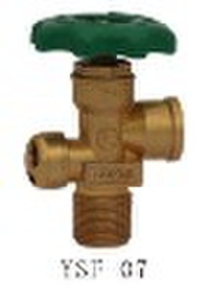 brass gas  valve