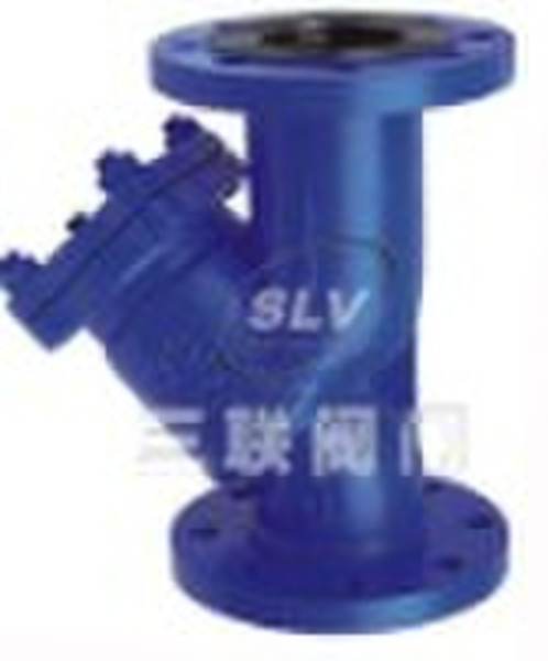 Y type strainer valve (DIN)