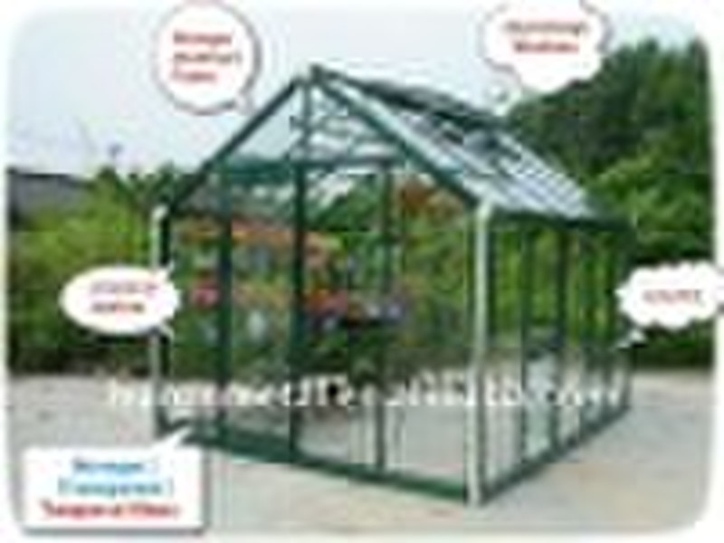 2010 new glass greenhouse