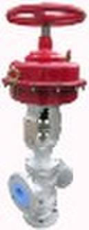 pneumatic diaphragm three way valve