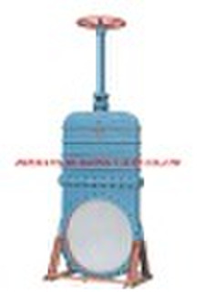 Non-Rising stem Knife gate valve