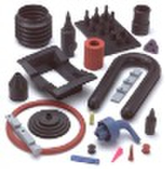 Molded rubber parts