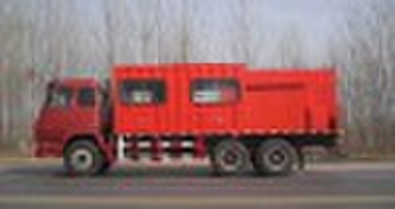 mobile boiler truck