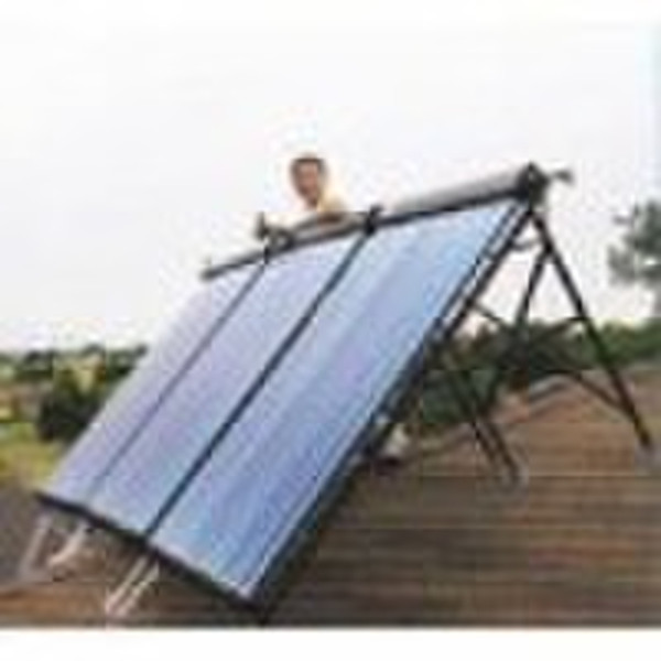 Pressure heat pipe solar water heater