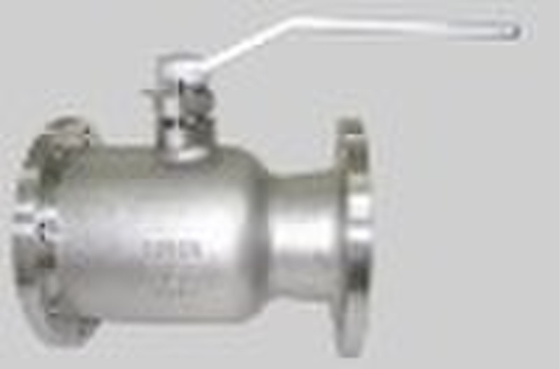 Cast iron heat conduction oil use ball valve