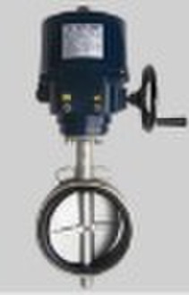 Cast iron mortor operated butterfly valve