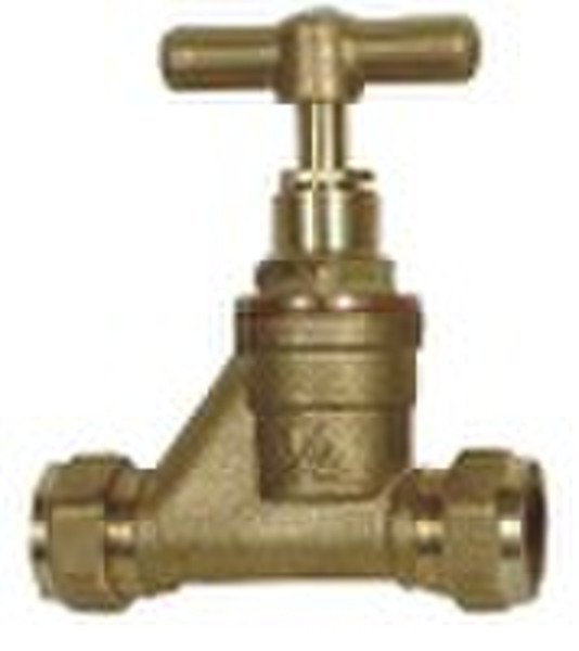 Brass Stop Valve 15mm 22mm