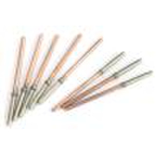 Copper Core-Nickel Compound Central Electrode