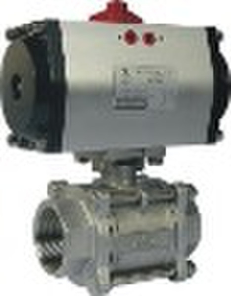 High platform pneumatic ball valve series