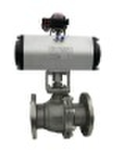 pneumatic flange ball valve