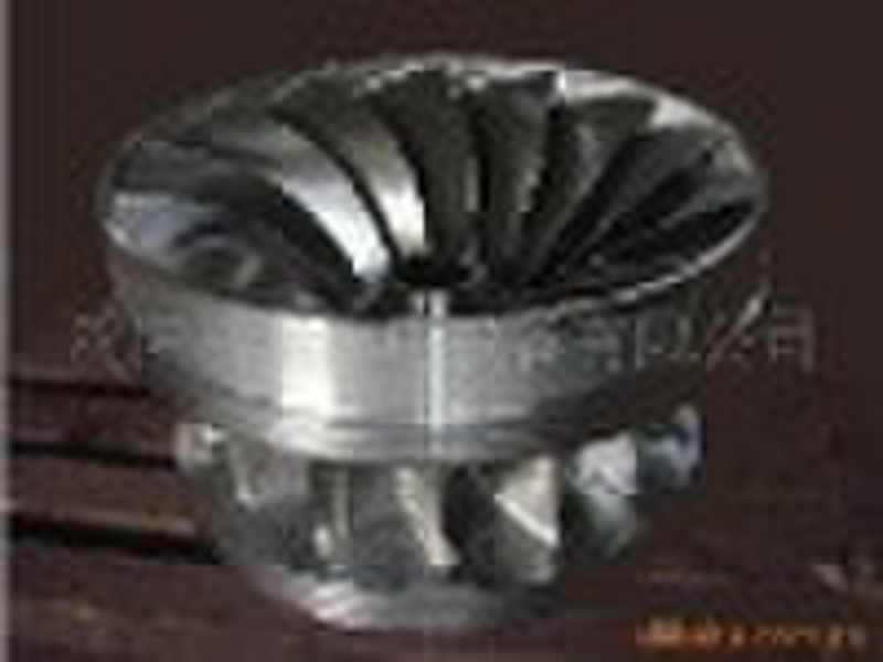 the vane of water-wheel type generator