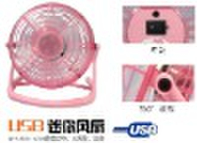 USB-мини-вентилятор (розовый)