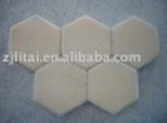 Hexagonal Alumina tile
