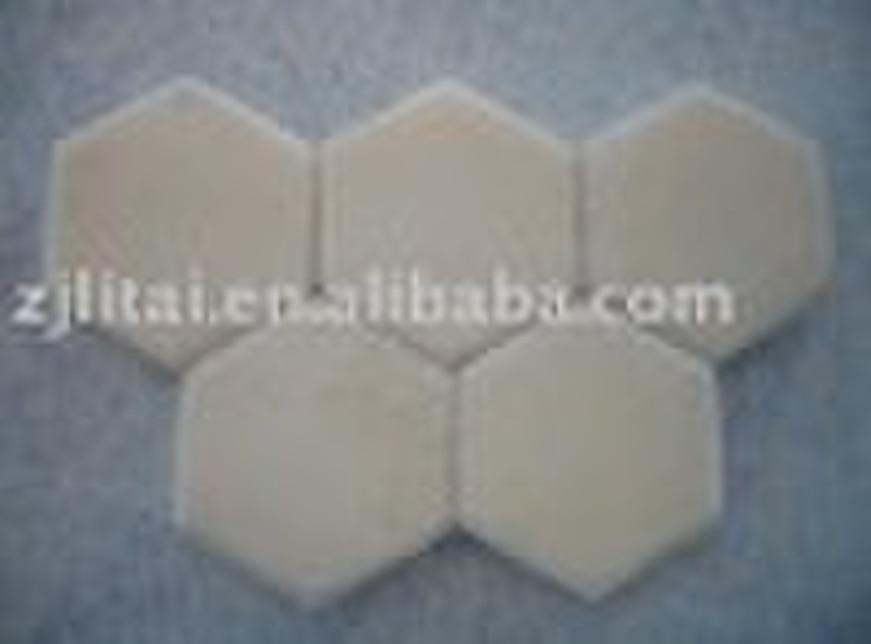Hexagonal Alumina tile