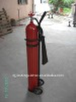 trolley cart CO2 fire extinguisher