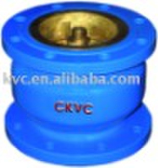 Silence check valve