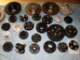 light duty trailer axle hubs for 1000lbs to 7000lb