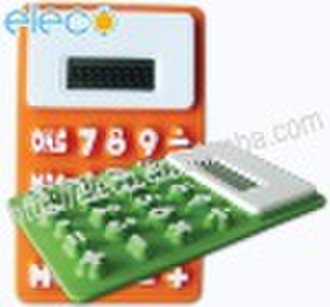 8 digit promotional calculator with bulge key